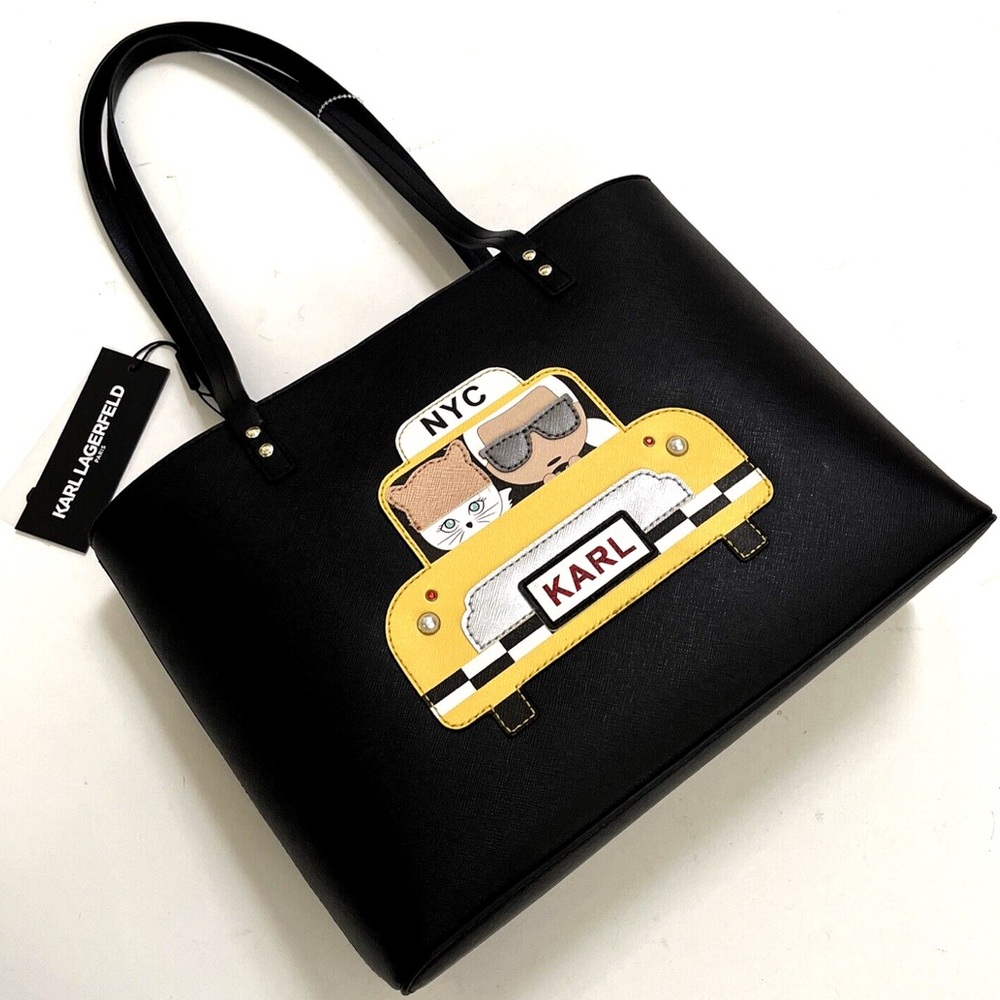 KARL LAGERFELD PARIS  Maybelle Taxi Tote bag